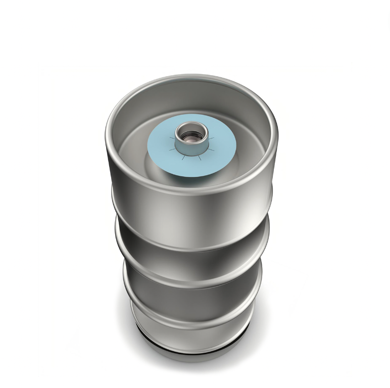 Custom Digital Label Printing - Blue Label Packaging Comapany-Keg Collar